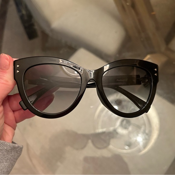 Fendi Black Cateye Peekaboo Sunglasses - Picture 2 of 4